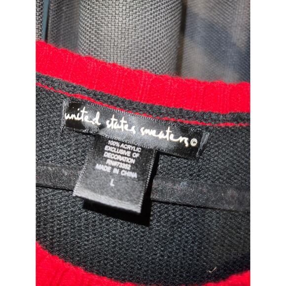 Ugly Christmas Sweater Xmas Size Large - Picture 2 of 3